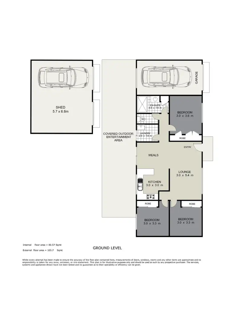 Floorplan of Homely house listing, 25 Liquidambar Street, Glenvale QLD 4350