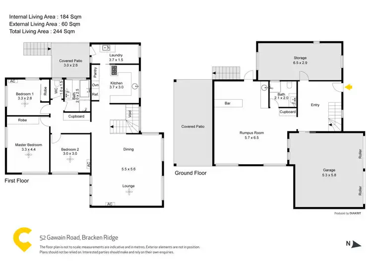 Floorplan of Homely house listing, 52 Gawain Road, Bracken Ridge QLD 4017