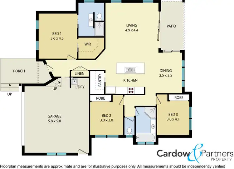 Floorplan of Homely house listing, 49 Seaforth Drive, Valla Beach NSW 2448