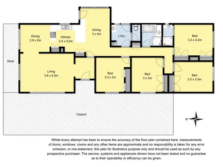 Floorplan of Homely house listing, 23 William St, Colac VIC 3250