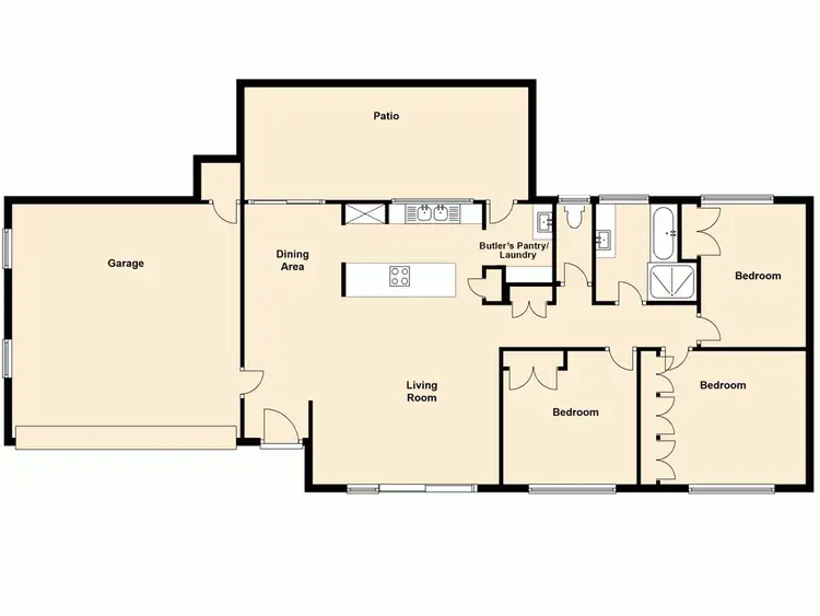 Floorplan of Homely house listing, 97 Arthur Street, Woody Point QLD 4019