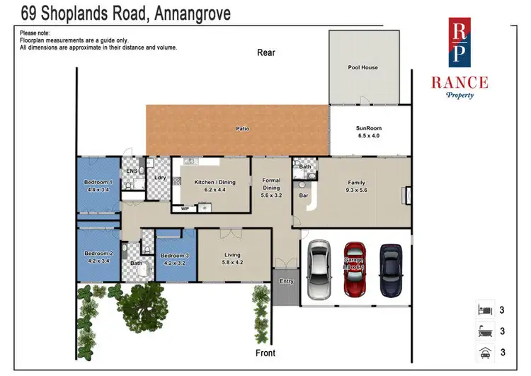 Floorplan of Homely house listing, 69 Shoplands Road, Annangrove NSW 2156