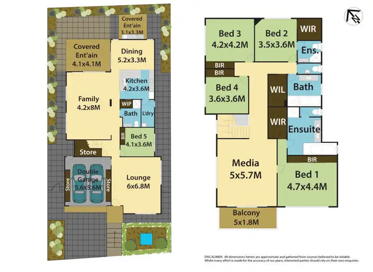 Floorplan of Homely house listing, 26 Lilypad Avenue, The Ponds NSW 2769