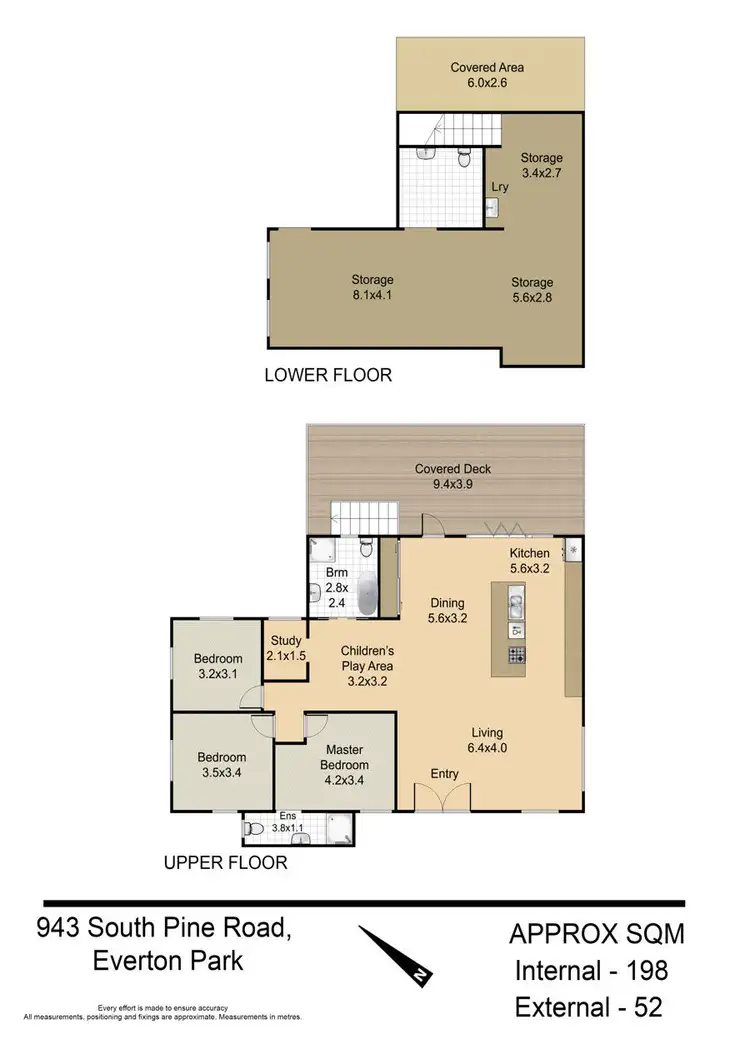 Floorplan of Homely house listing, 943 South Pine Road, Everton Park QLD 4053