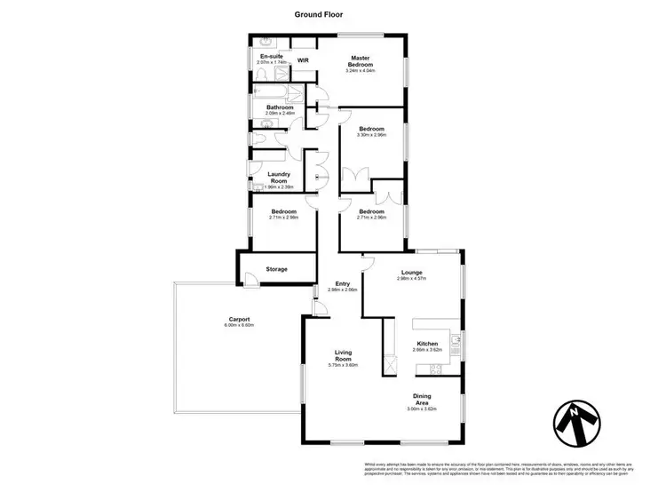 Floorplan of Homely house listing, 18 Daniel Court, Scarborough QLD 4020