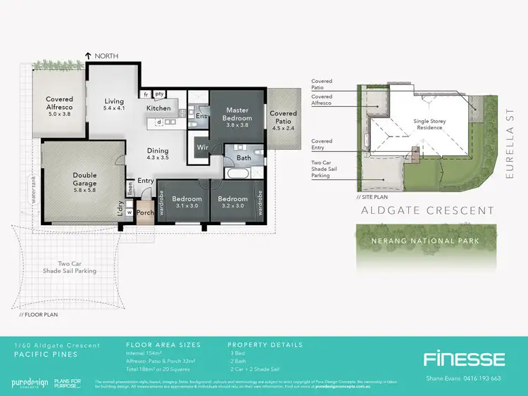 Floorplan of Homely house listing, 1/60 Aldgate Crescent, Pacific Pines QLD 4211