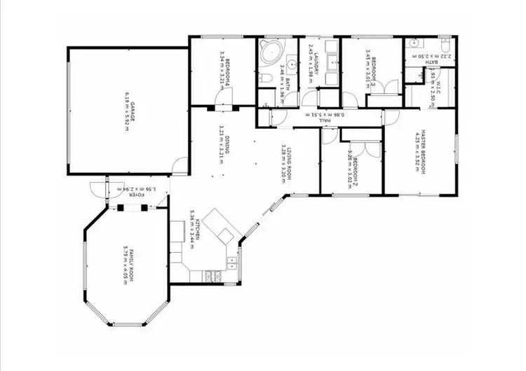 Floorplan of Homely house listing, 10 Glendore Court, Eatons Hill QLD 4037