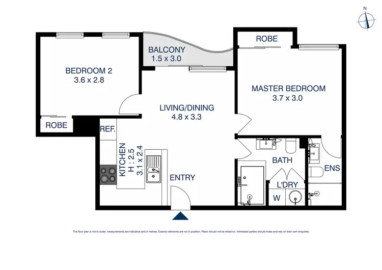 Floorplan of Homely unit listing, 19/20 Clifton Street, Blacktown NSW 2148