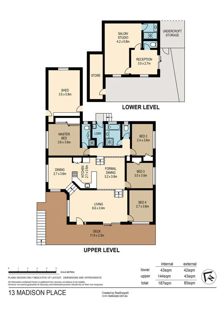 Floorplan of Homely house listing, 13 Madison Place, Carina QLD 4152