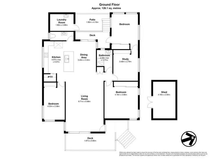Floorplan of Homely house listing, 87 Larcombe Street, Zillmere QLD 4034
