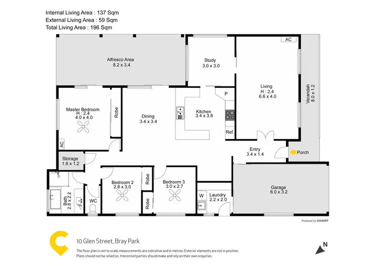 Floorplan of Homely house listing, 10 Glen Street, Bray Park QLD 4500