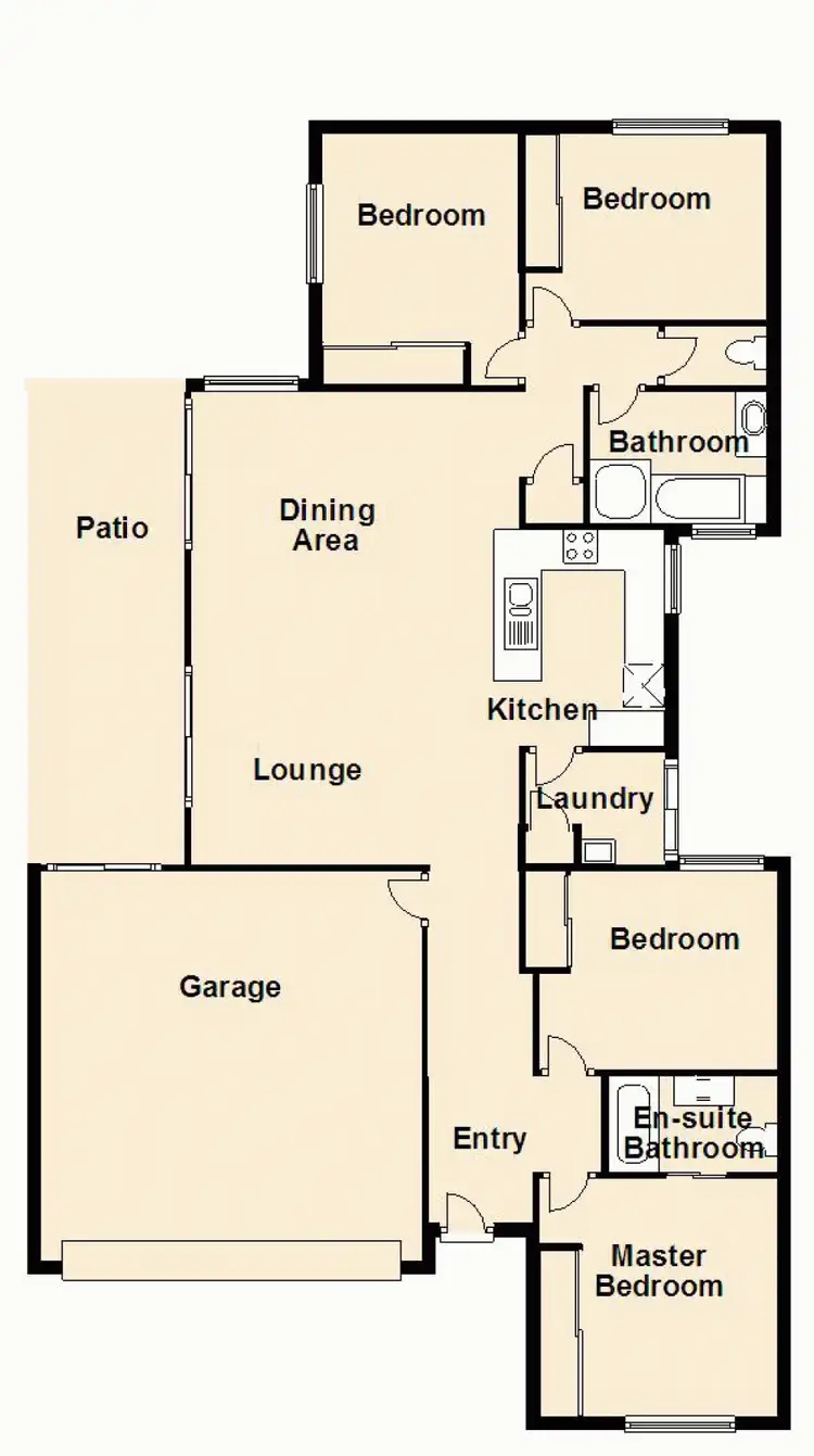 Floorplan of Homely house listing, 10 Peppermint Court, Bracken Ridge QLD 4017