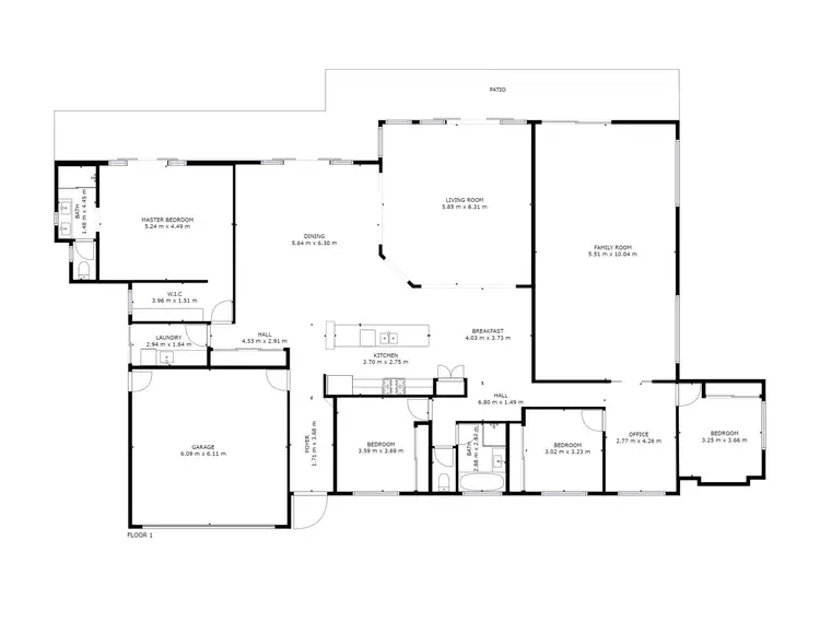 Floorplan of Homely house listing, 11 Reiners Road, Samford Valley QLD 4520