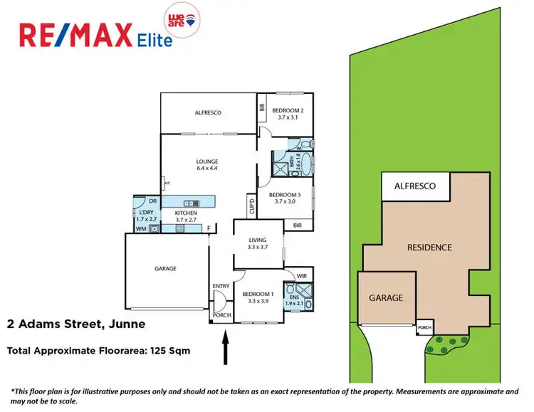 Floorplan of Homely house listing, 2 Adams Street, Junee NSW 2663