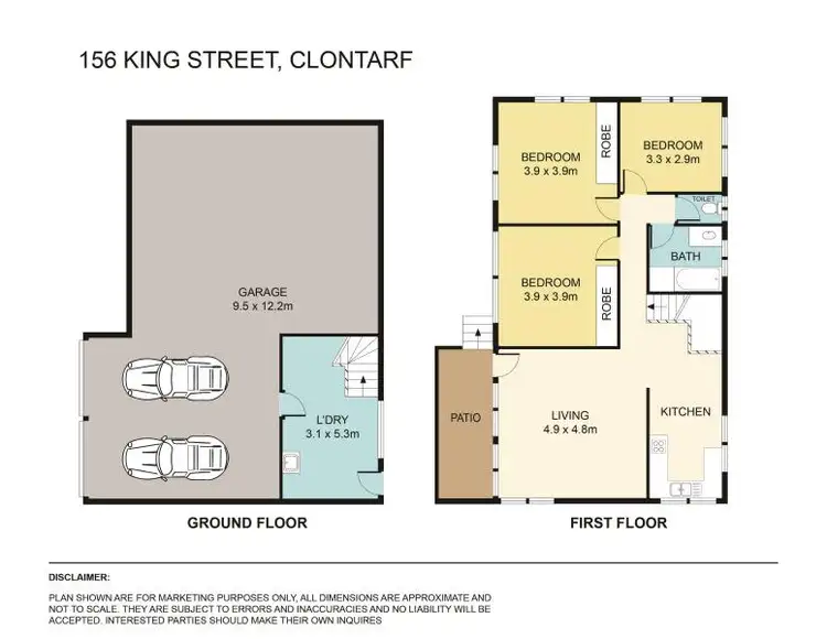Floorplan of Homely house listing, 156 King Street, Clontarf QLD 4019