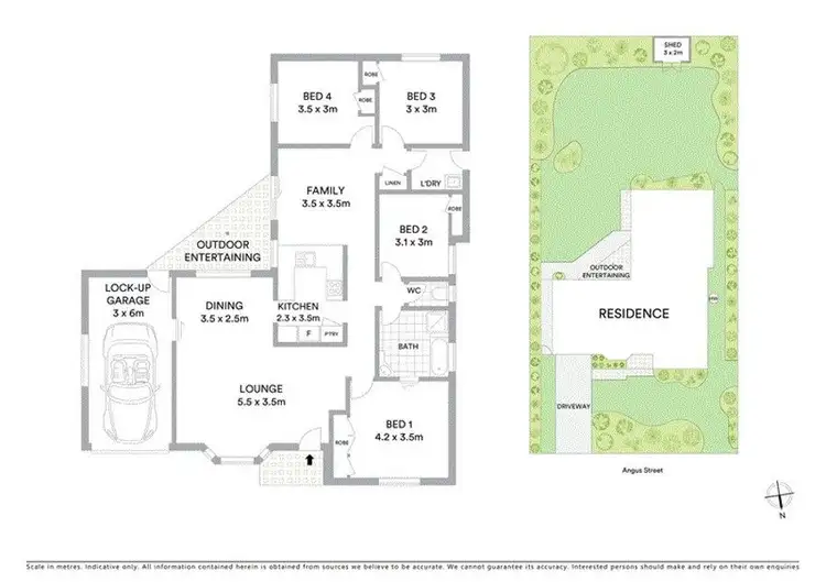 Floorplan of Homely house listing, 10 Angus Street, Rangeville QLD 4350