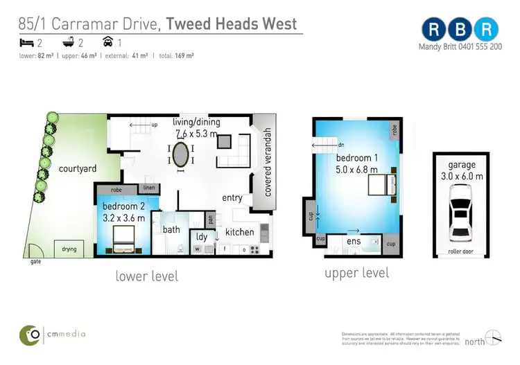 Floorplan of Homely house listing, 85/1 Carramar Drive, Tweed Heads West NSW 2485