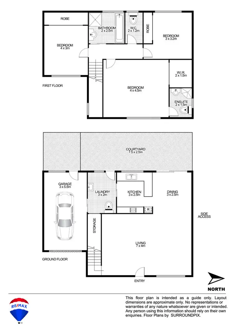 Floorplan of Homely townhouse listing, 4/67 Park Avenue, Kingswood NSW 2747