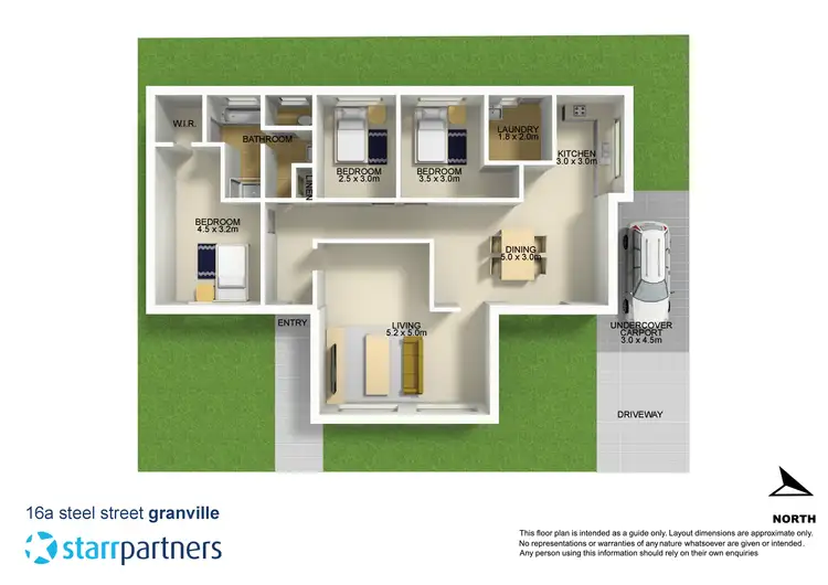 Floorplan of Homely house listing, 16A Steel Street, Granville NSW 2142