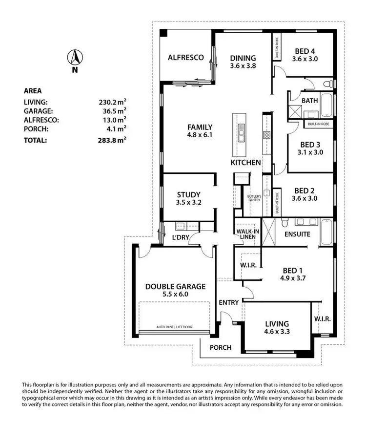 Floorplan of Homely house listing, 4 Wise Court, Mount Barker SA 5251