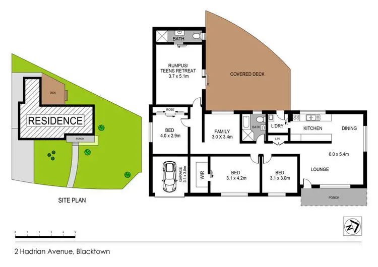 Floorplan of Homely house listing, 2 Hadrian Avenue, Blacktown NSW 2148