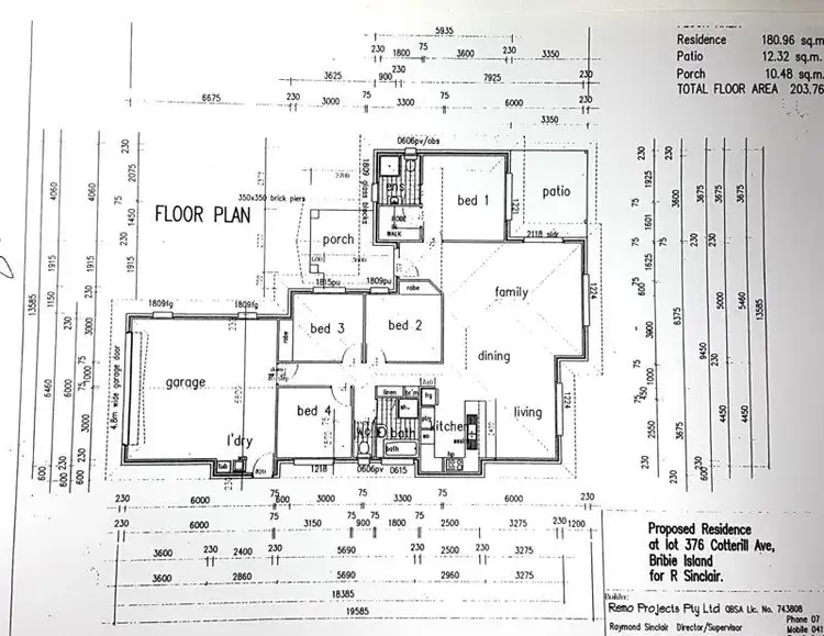 Floorplan of Homely house listing, 129 Cotterill Avenue, Bongaree QLD 4507