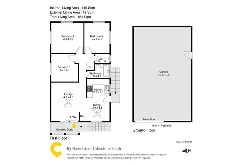 Floorplan of Homely house listing, 63 Moon Street, Caboolture South QLD 4510
