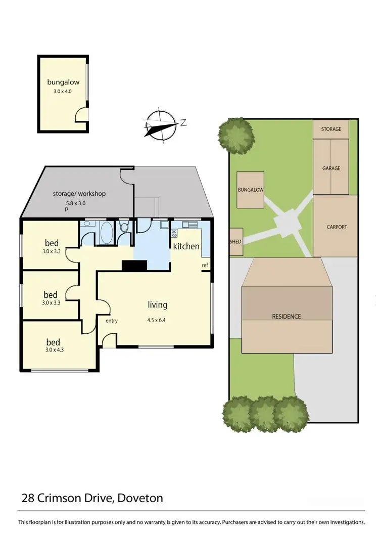Floorplan of Homely house listing, 28 Crimson Drive, Doveton VIC 3177