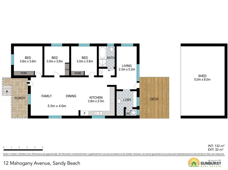Floorplan of Homely house listing, 12 Mahogany Avenue, Sandy Beach NSW 2456