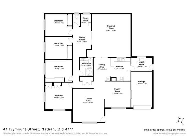 Floorplan of Homely house listing, 41 Ivymount Street, Nathan QLD 4111