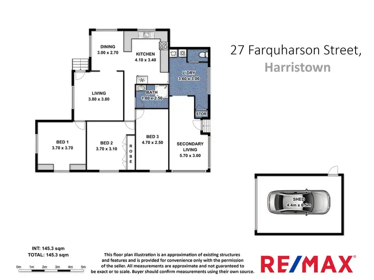 Floorplan of Homely house listing, 27 Farquharson Street, Harristown QLD 4350