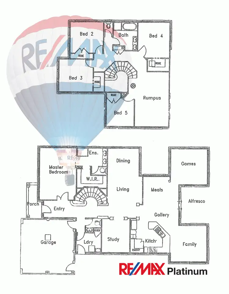Floorplan of Homely house listing, 4 Outlook Place, Narangba QLD 4504