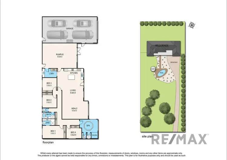 Floorplan of Homely house listing, 8 Jacques Road, Narre Warren North VIC 3804