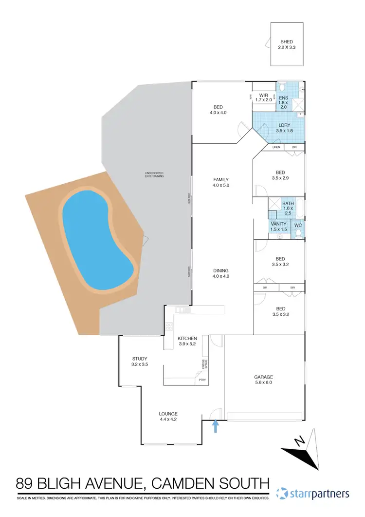 Floorplan of Homely house listing, 89 Bligh Avenue, Camden South NSW 2570