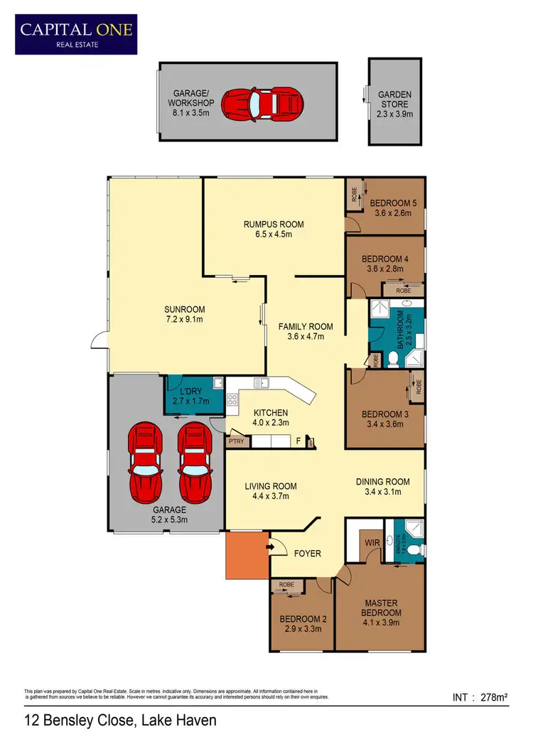 Floorplan of Homely house listing, 12 Bensley Close, Lake Haven NSW 2263