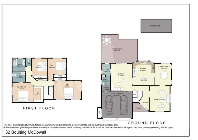 Floorplan of Homely house listing, 32 Boulting Street, Mcdowall QLD 4053