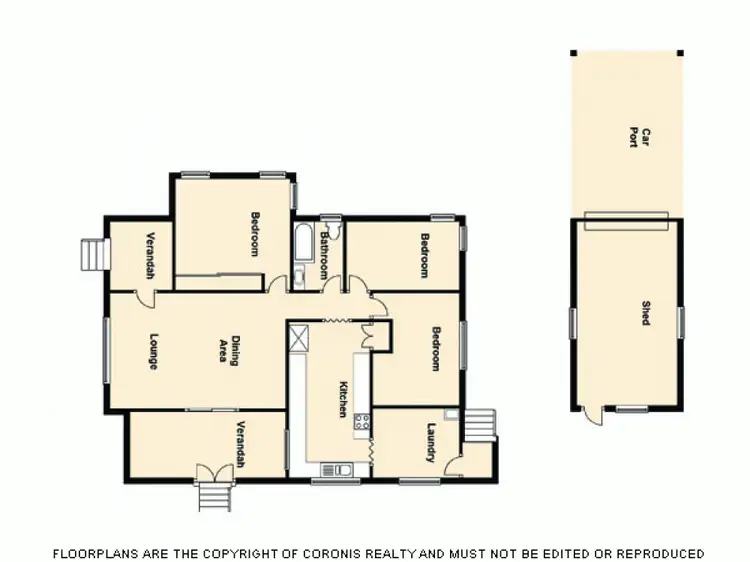 Floorplan of Homely house listing, 2 Munster Street, Brighton QLD 4017