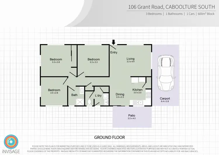 Floorplan of Homely house listing, 106 Grant Road, Caboolture South QLD 4510