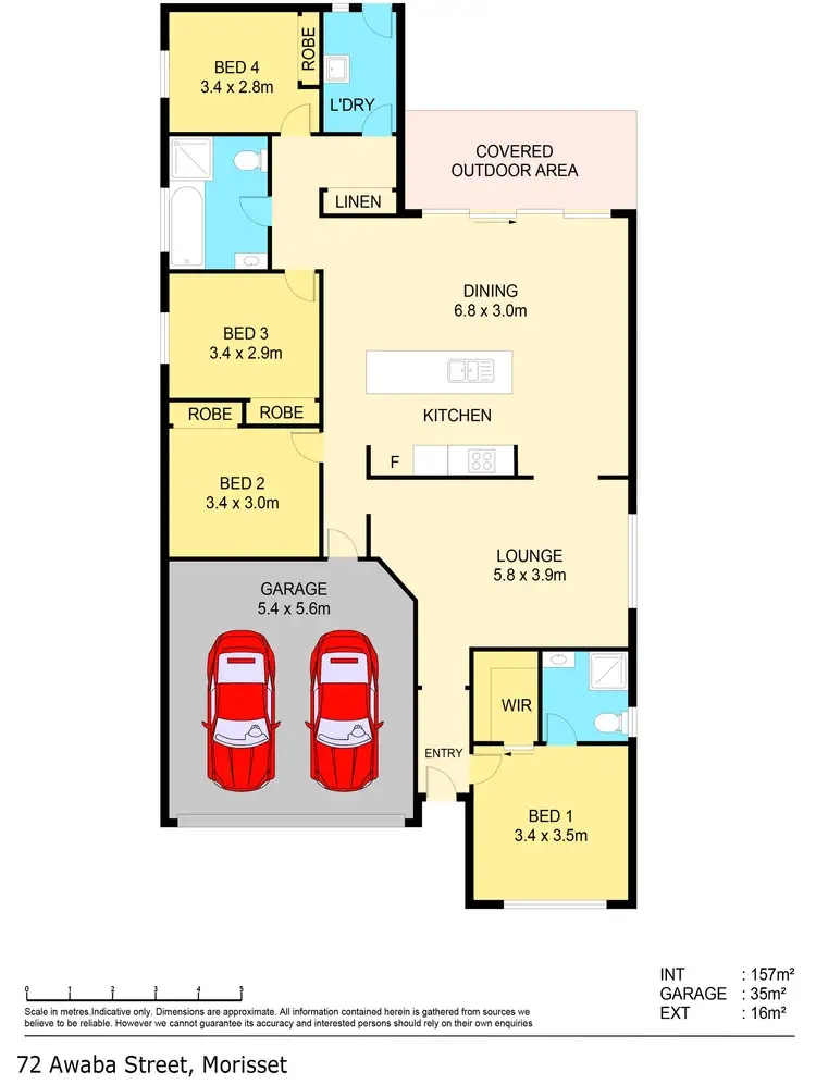 Floorplan of Homely house listing, 72 Awaba Street, Morisset NSW 2264