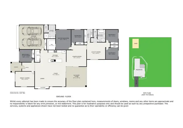 Floorplan of Homely house listing, 7 Frontier Court, Gowrie Junction QLD 4352