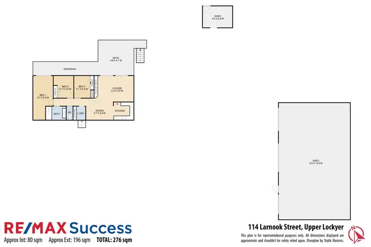 Floorplan of Homely house listing, 114 Larnook Street, Upper Lockyer QLD 4352