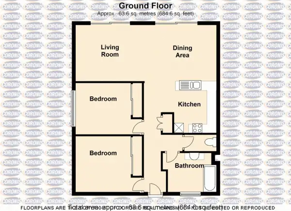 Floorplan of Homely unit listing, 2/31 Victor Street, Holland Park QLD 4121