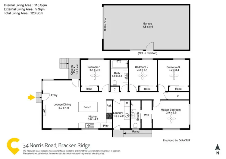 Floorplan of Homely house listing, 34 Norris Road, Bracken Ridge QLD 4017
