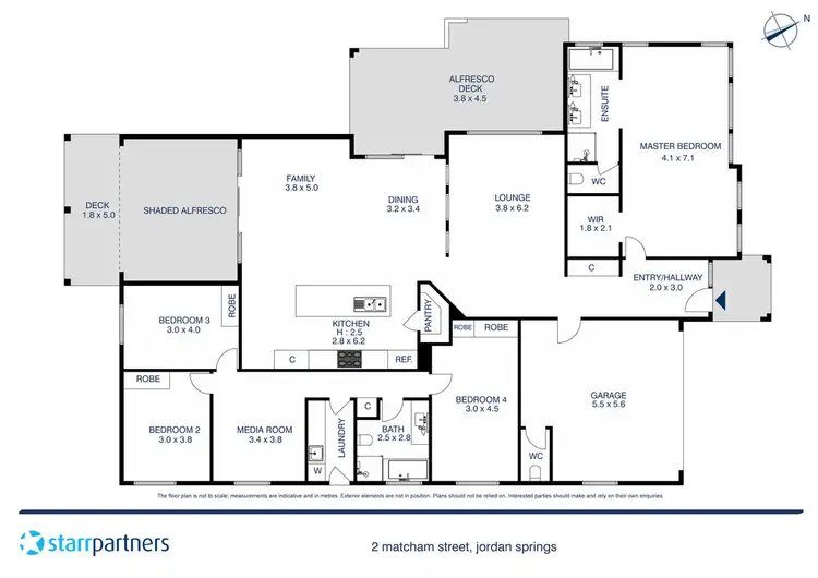 Floorplan of Homely house listing, 2 Matcham Street, Jordan Springs NSW 2747