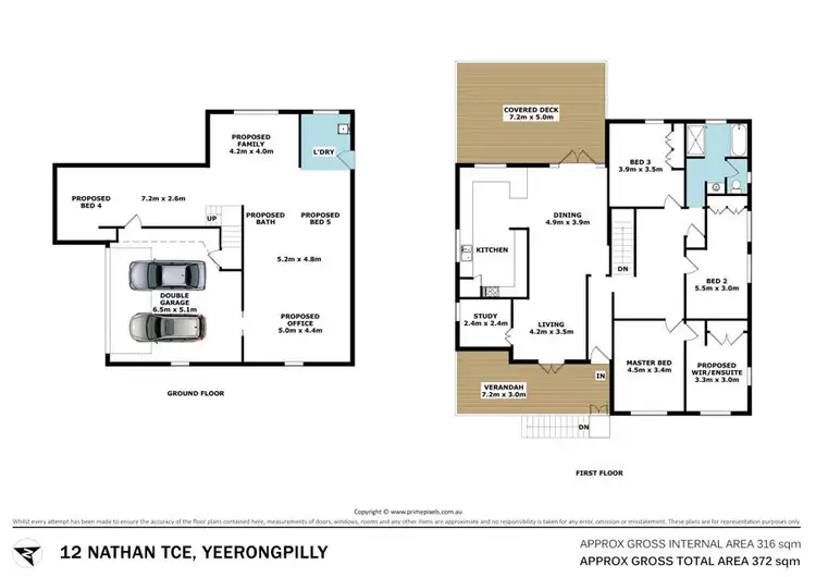 Floorplan of Homely house listing, 12 Nathan Tce, Yeerongpilly QLD 4105