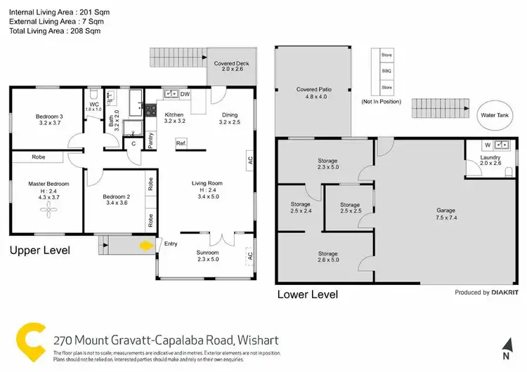 Floorplan of Homely house listing, 270 Mount Gravatt-Capalaba Road, Wishart QLD 4122