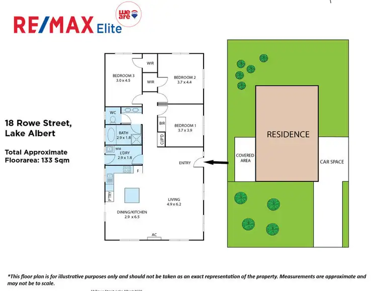Floorplan of Homely house listing, 18 Rowe Street, Lake Albert NSW 2650