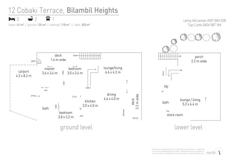 Floorplan of Homely house listing, 12 Cobaki Tce, Bilambil Heights NSW 2486