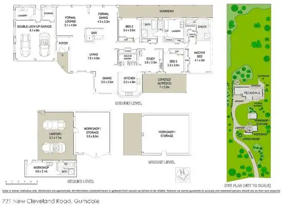Floorplan of Homely house listing, 721 New Cleveland Road, Gumdale QLD 4154