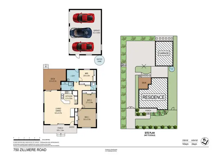 Floorplan of Homely house listing, 750 Zillmere Road, Aspley QLD 4034